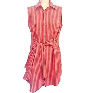 Striped Top from Men’s Shirt